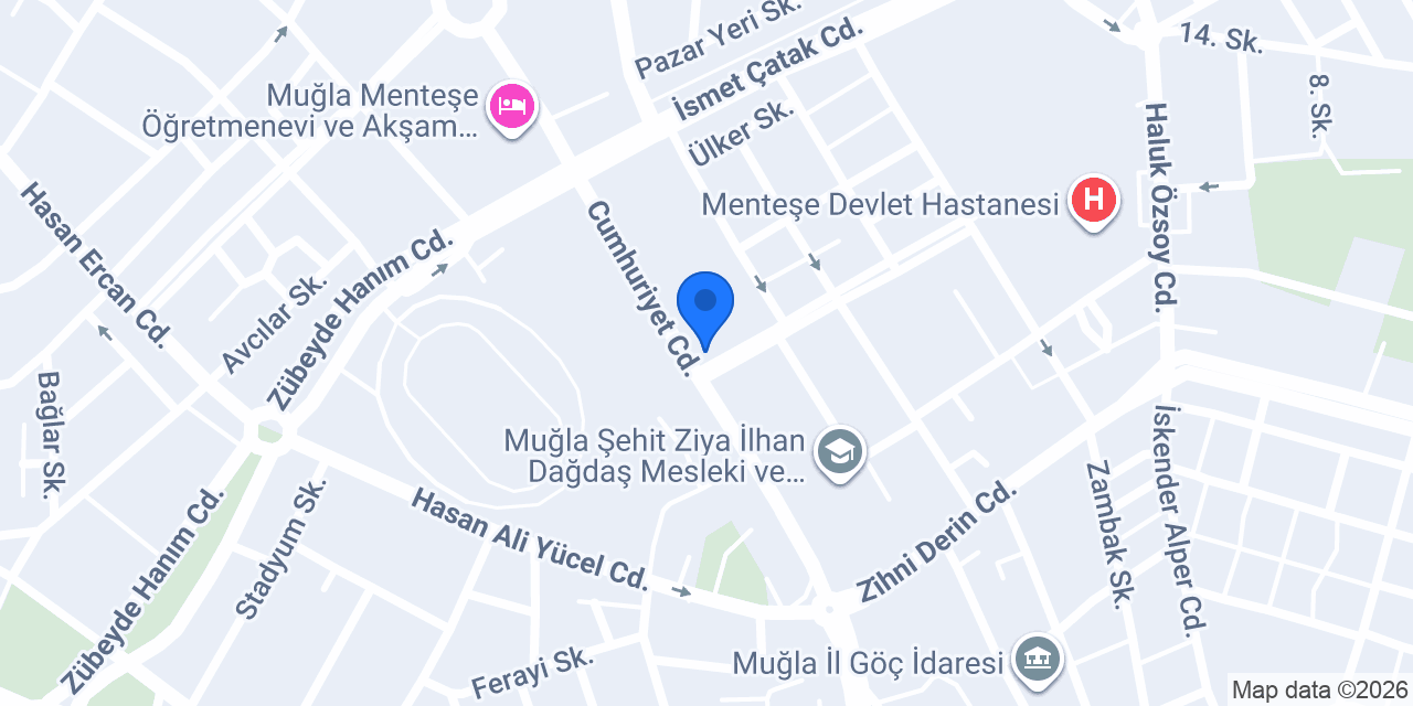 Petek Hotel konumu