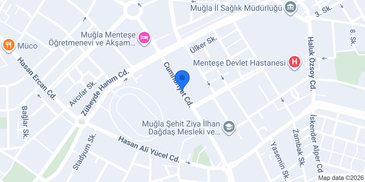 MUĞLA CMR TEKSTİL & HEDİYELİK konumu