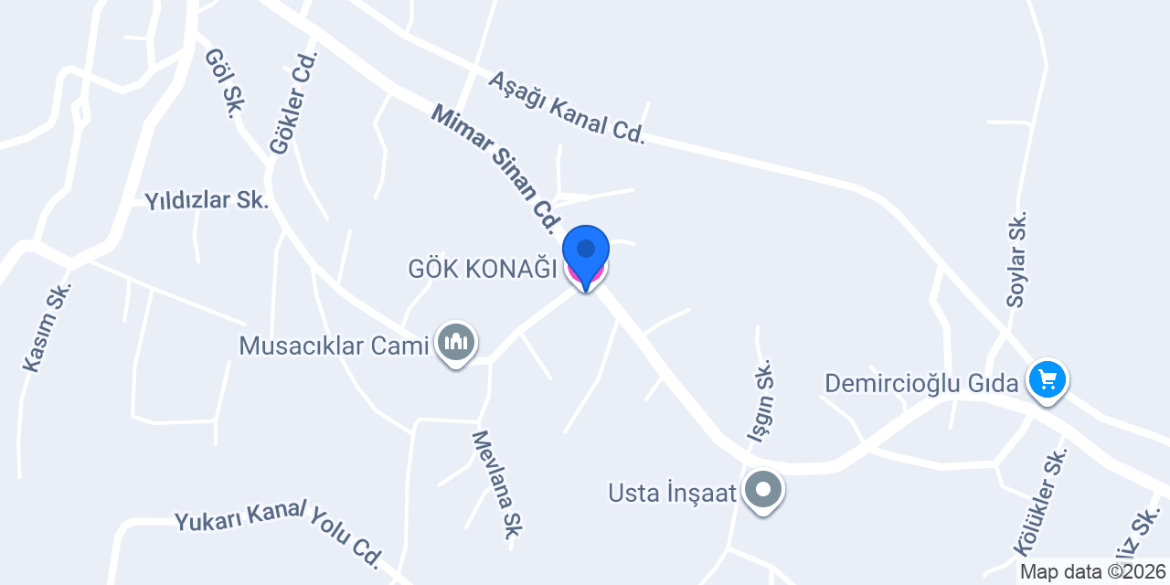 GÖK KONAĞI konumu
