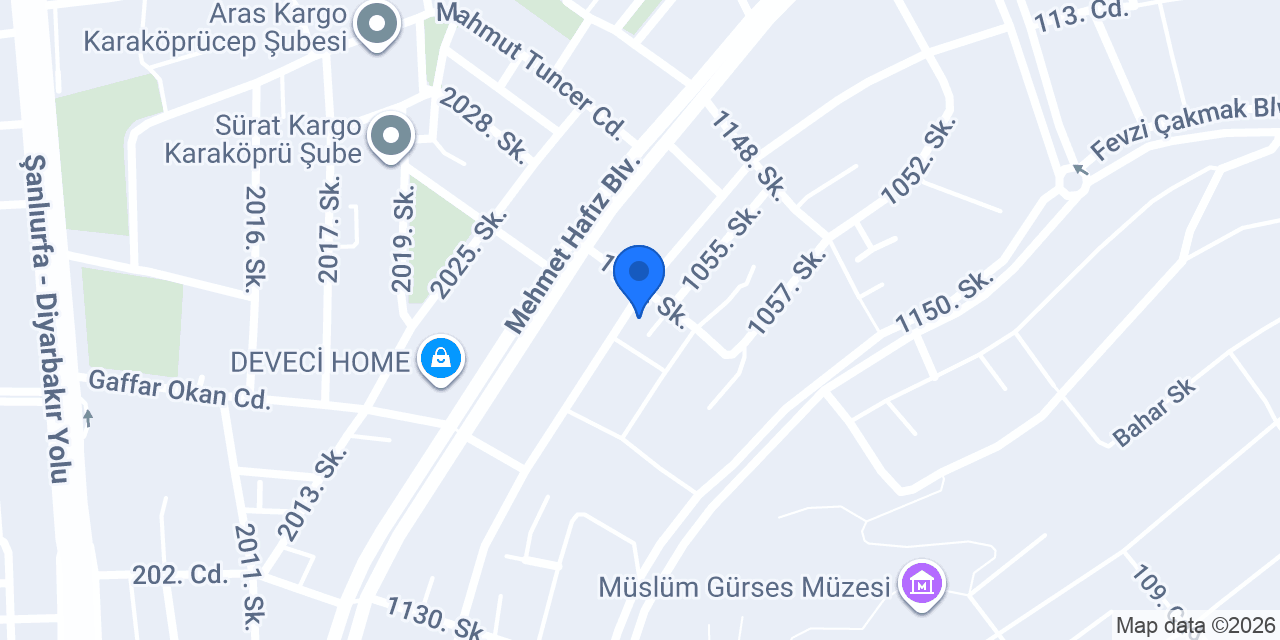 Şanlıurfa emlak konumu