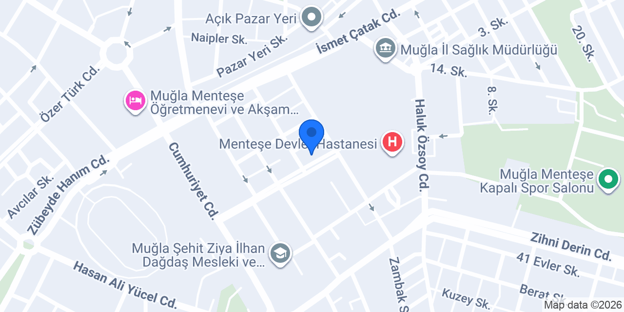 Tezcan Eczanesi konumu