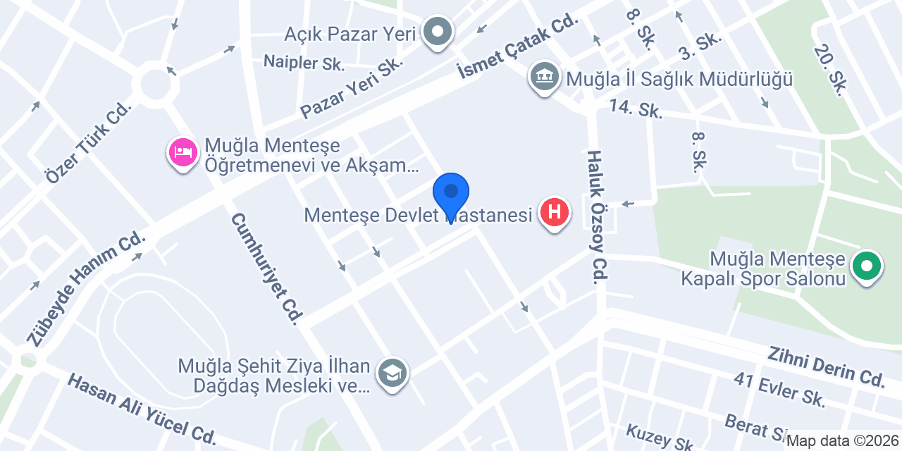 Genek Eczanesi konumu