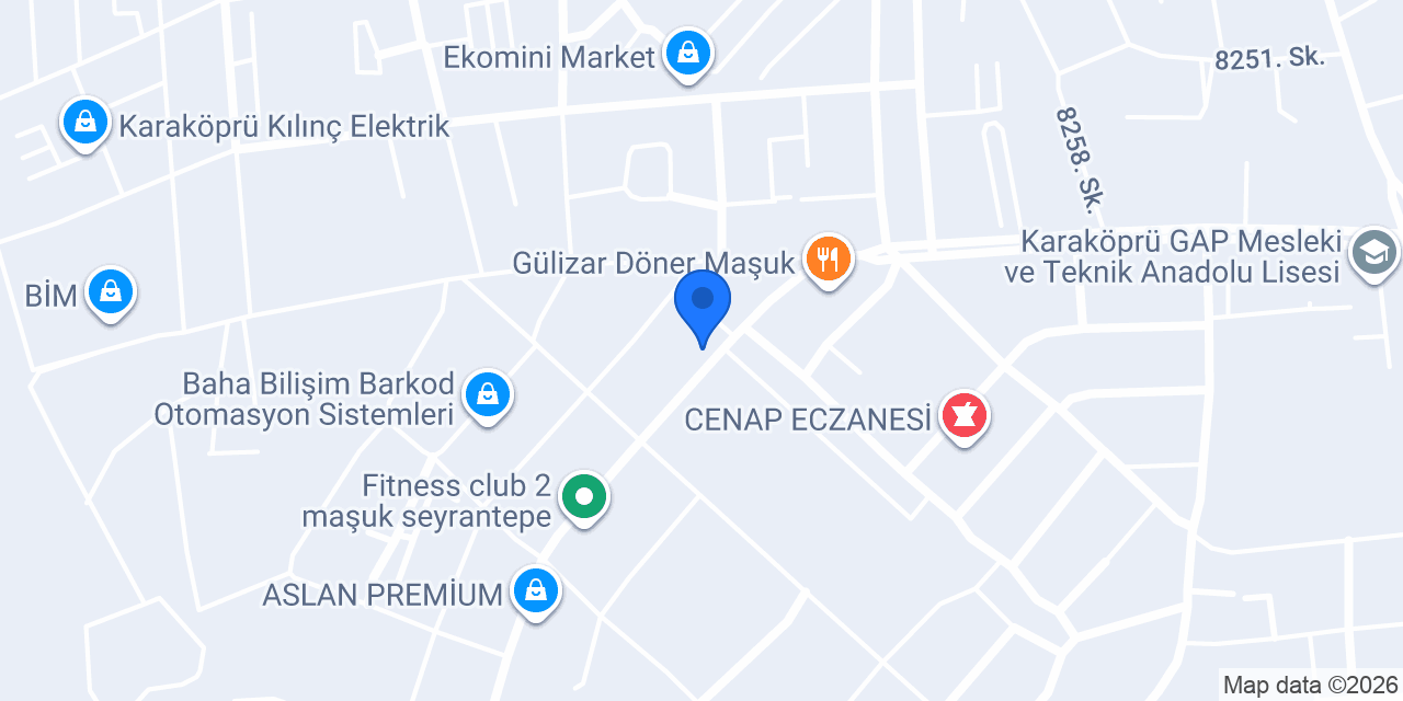Maşuk Adana Dürümcüsü konumu