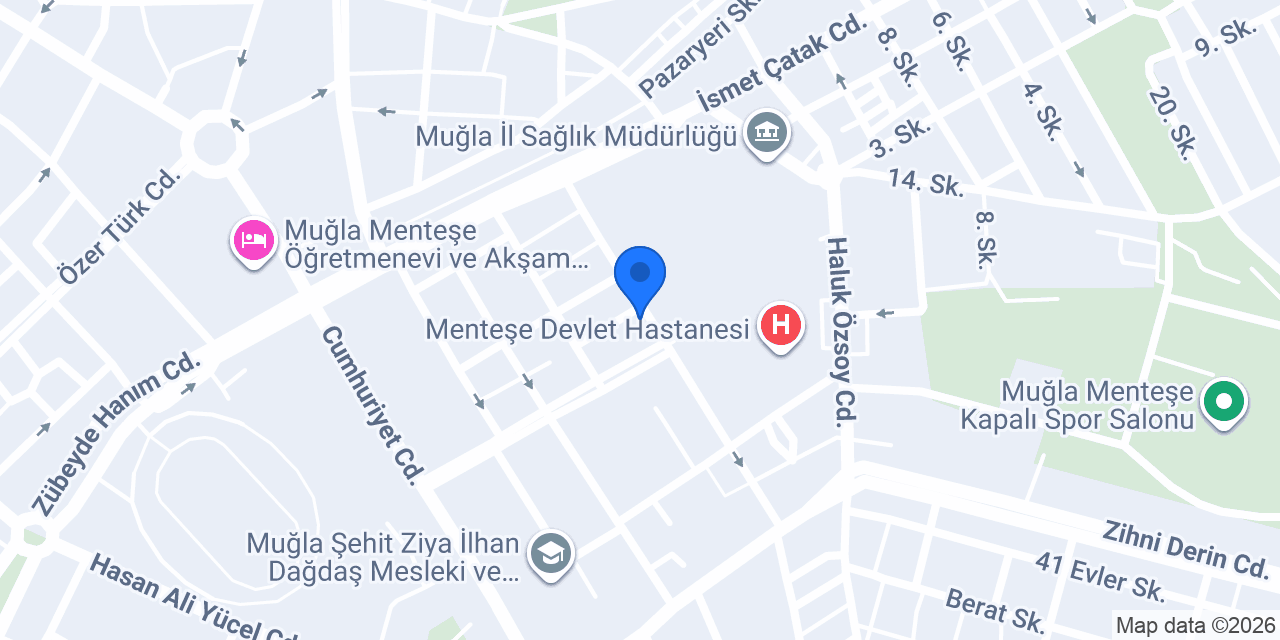 NİZAMOĞLU ECZANESİ konumu