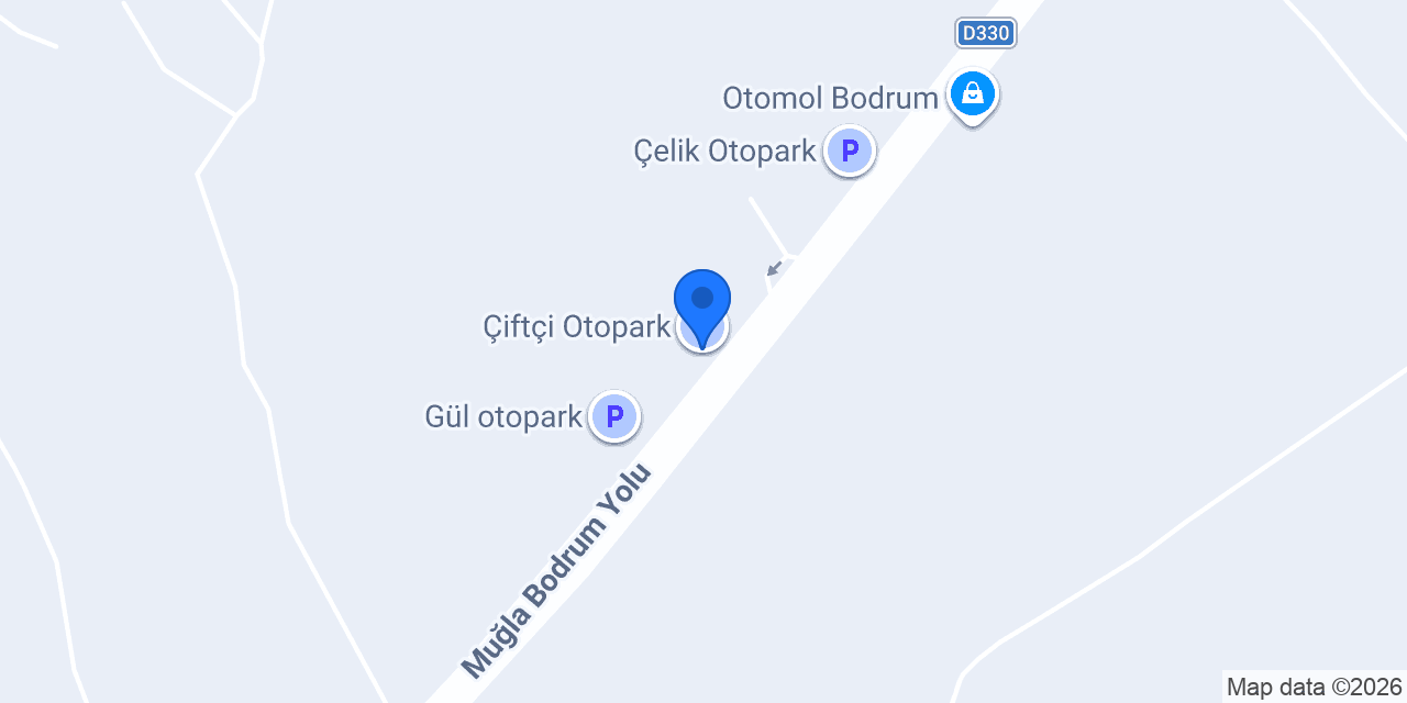 Çiftçi Otopark konumu