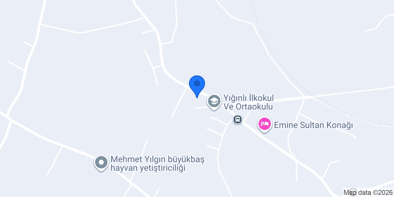 Halil Korkmaz Simental Çiftlik konumu