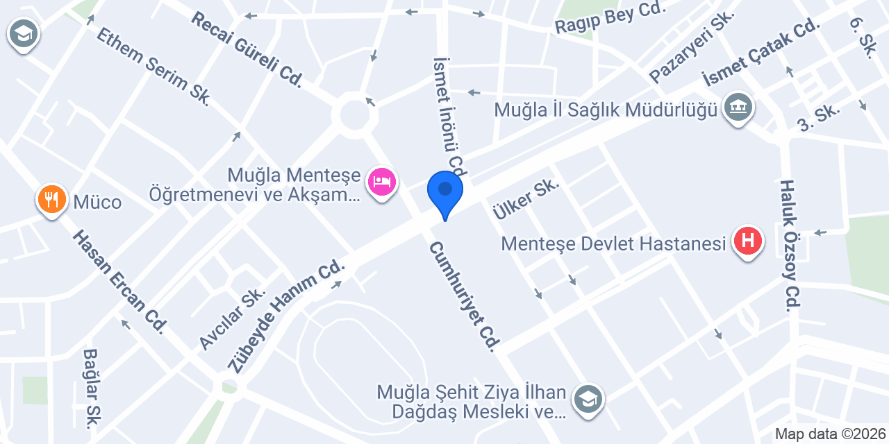 Muğla konumu