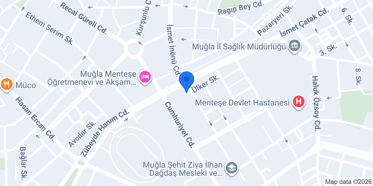 MDA Sigorta Muğla konumu