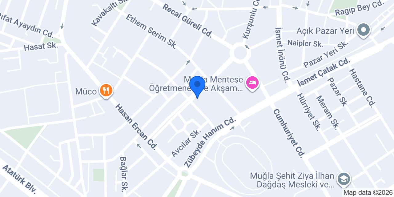 menteşe taksi konumu