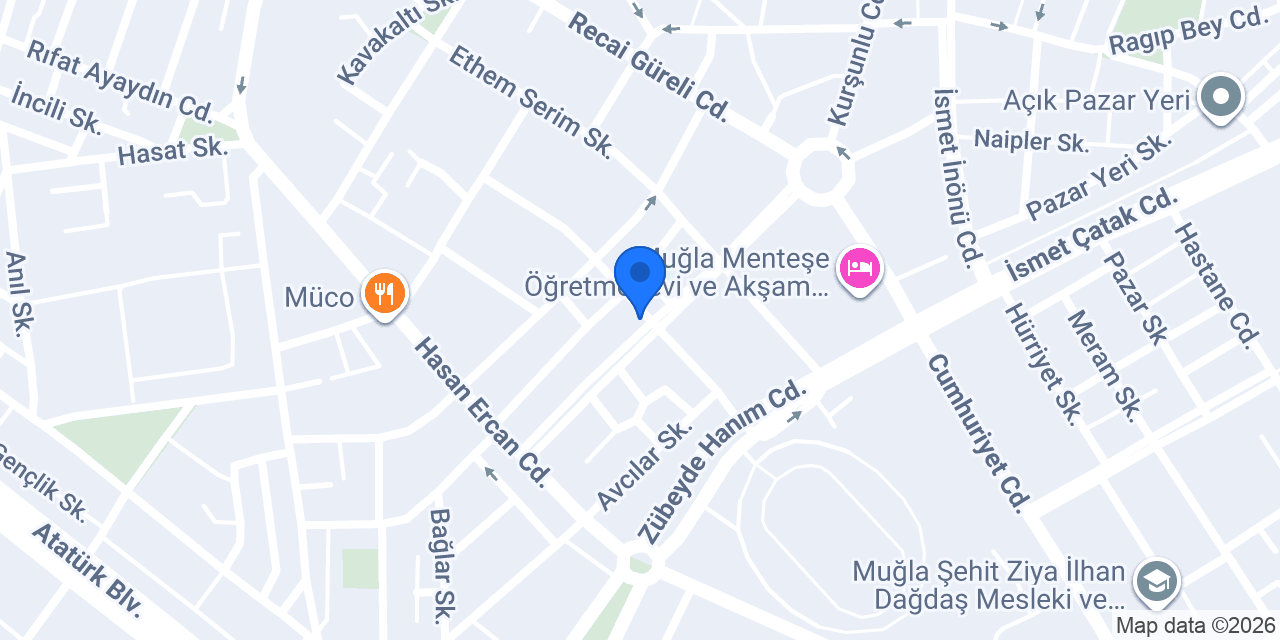 Net Emlak Muğla konumu