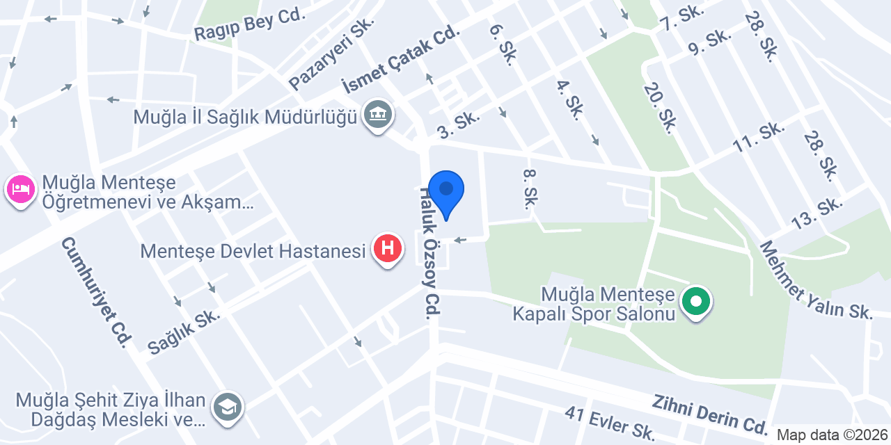 Defne Eczanesi konumu