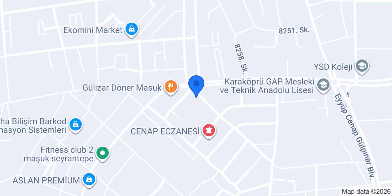 MRM İNŞAAT LTD. ŞTİ. konumu