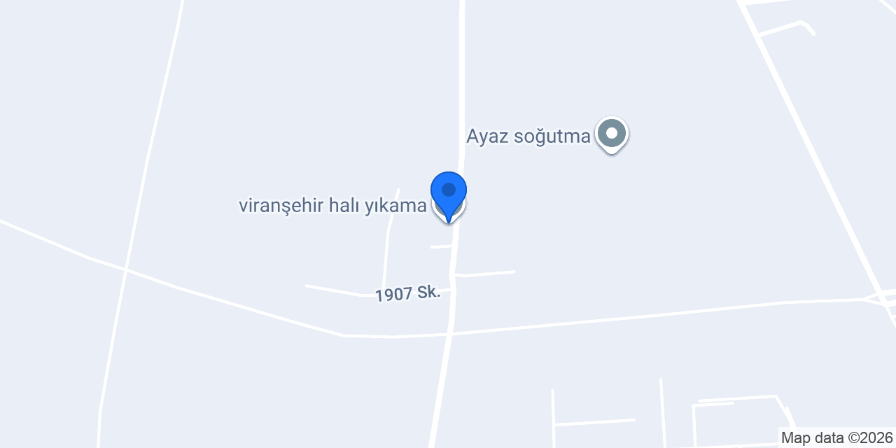 viranşehir halı yıkama konumu