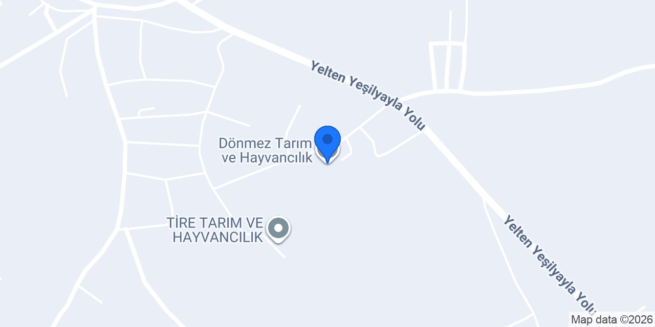 Dönmez Tarım ve Hayvancılık konumu