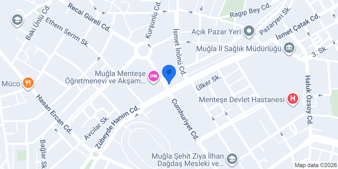 Turasay Muğla Taksi konumu