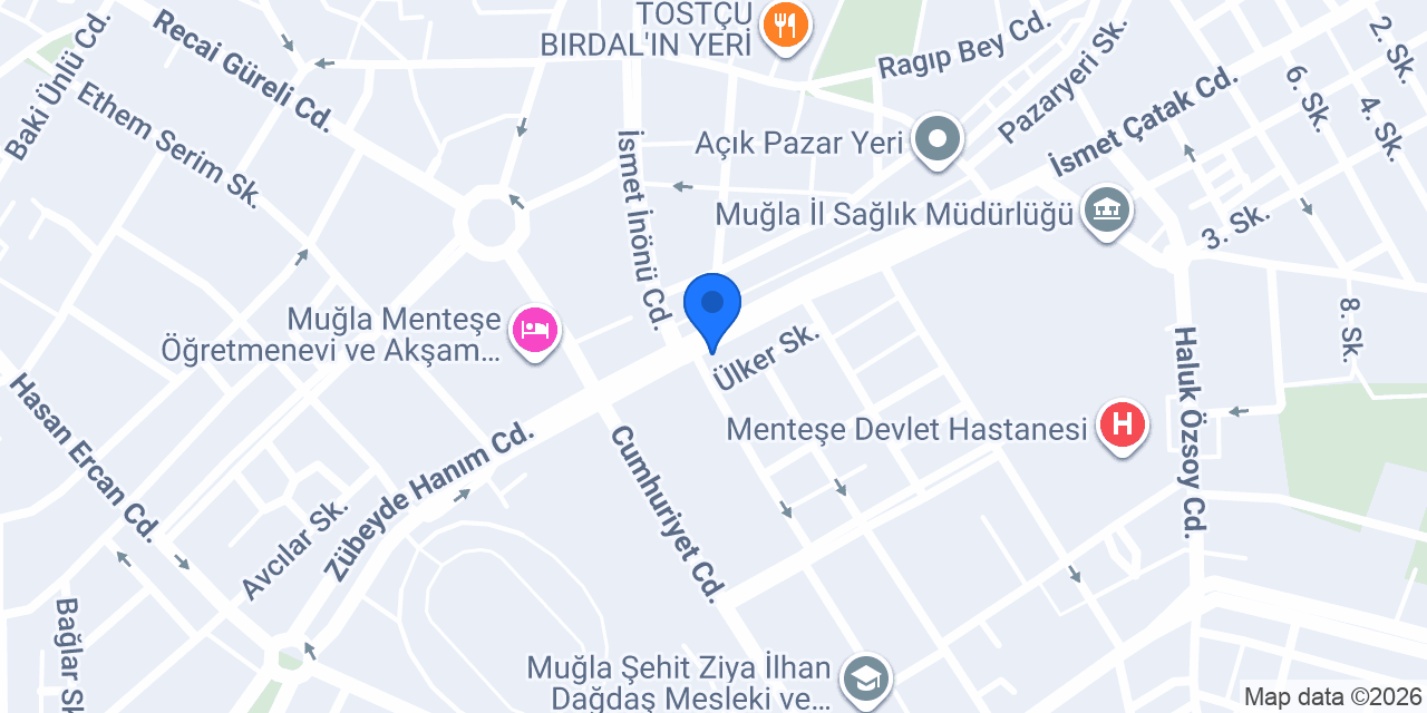 YALÇIN Mimarlık & İç Mimarlık konumu