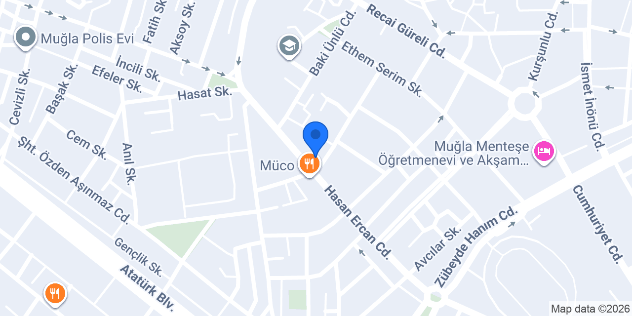 Rikkat Kırtasiye konumu