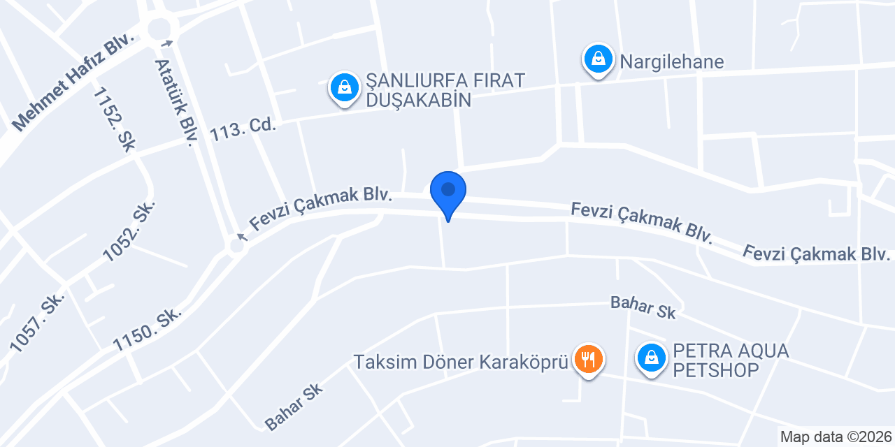 ALYA BABY SPA ŞANLIURFA konumu