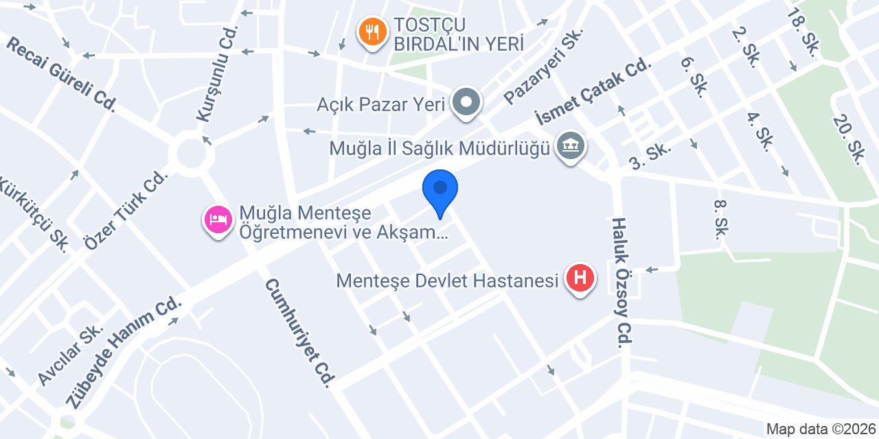 LENS OPTİK konumu