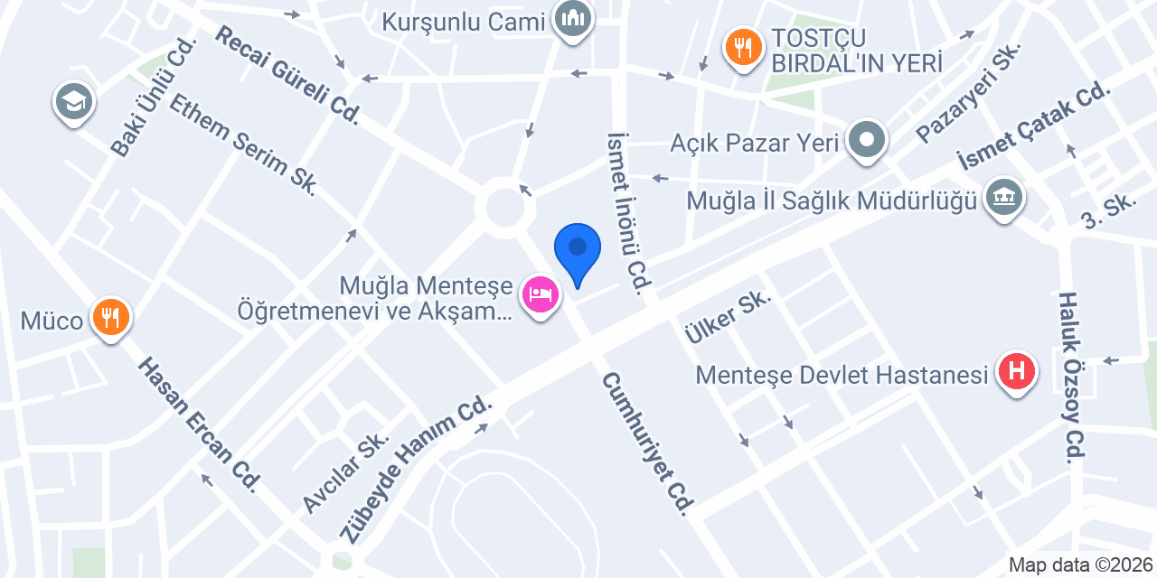 Nazar Unlu Mamülleri & Restaurant konumu