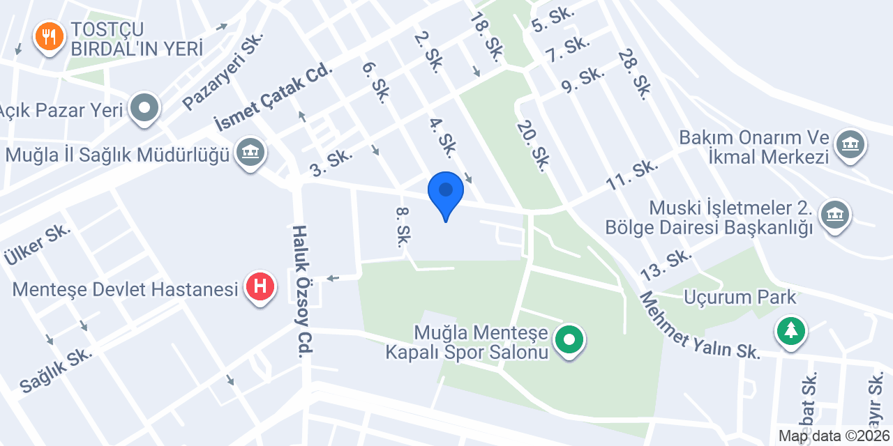 Muğla Ahmet Sivas Boyacılık konumu