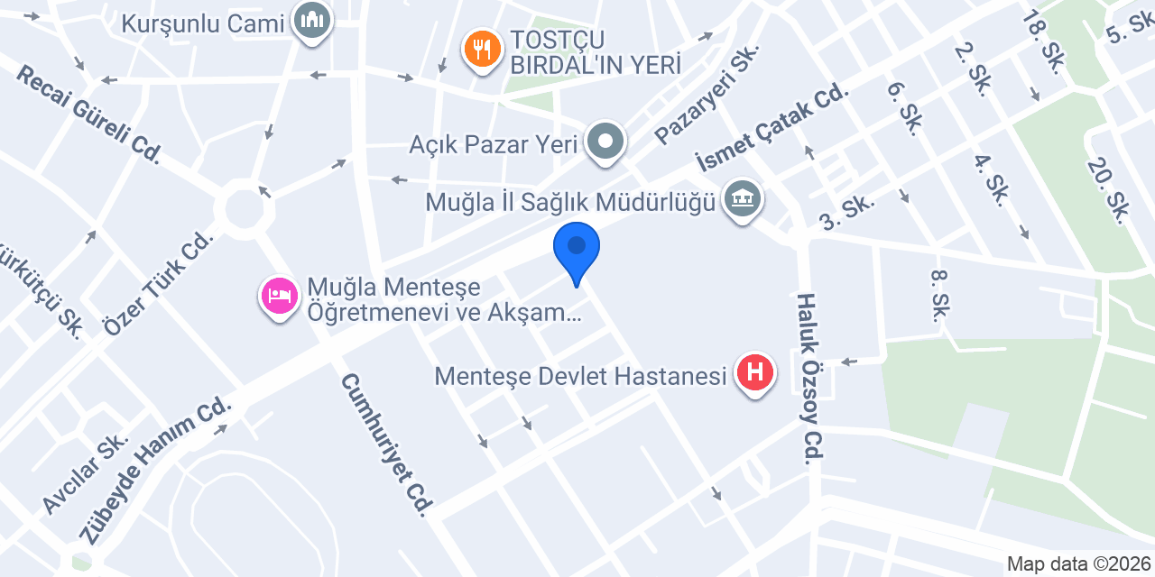 Fidan Eczanesi konumu