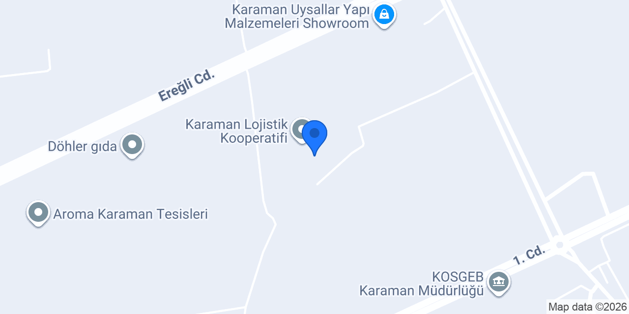 Bey Lojistik konumu