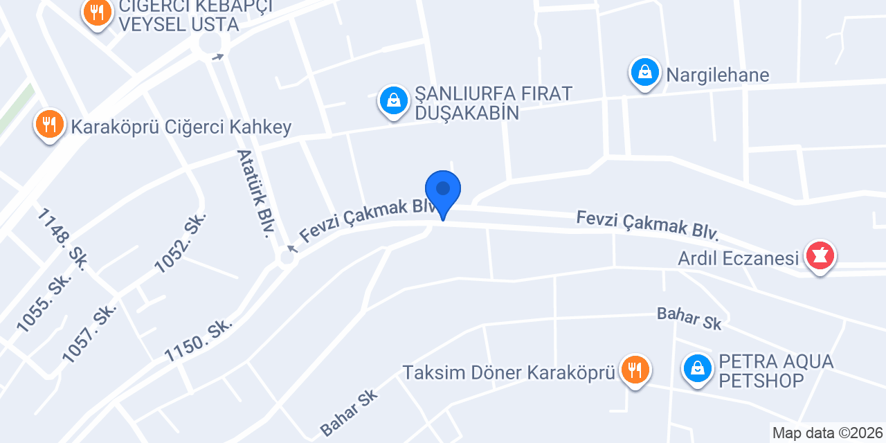 Akın Cam konumu