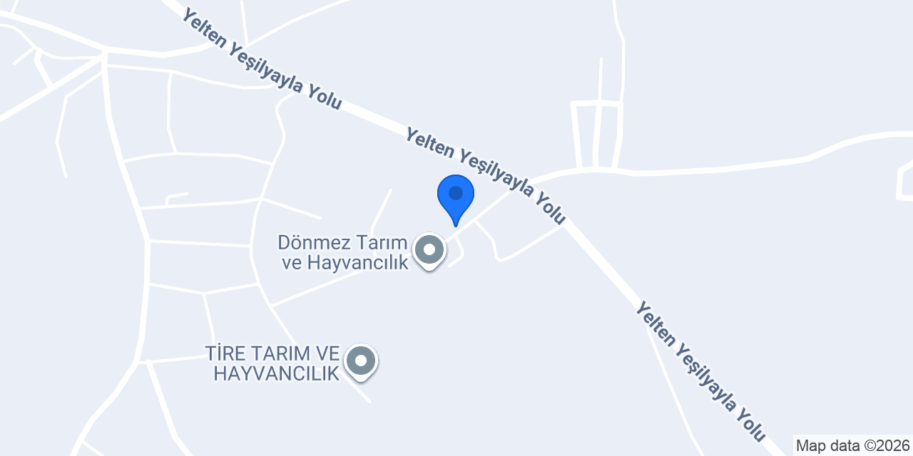 Yaka Tarım ve Hayvancılık konumu
