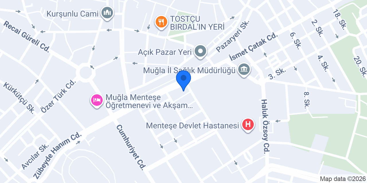 Muğla Hukuk Bürosu konumu