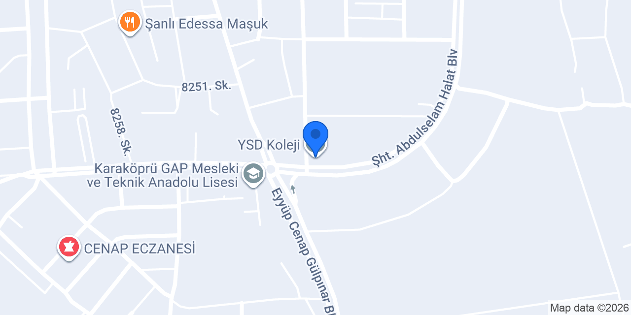 YSD Koleji konumu