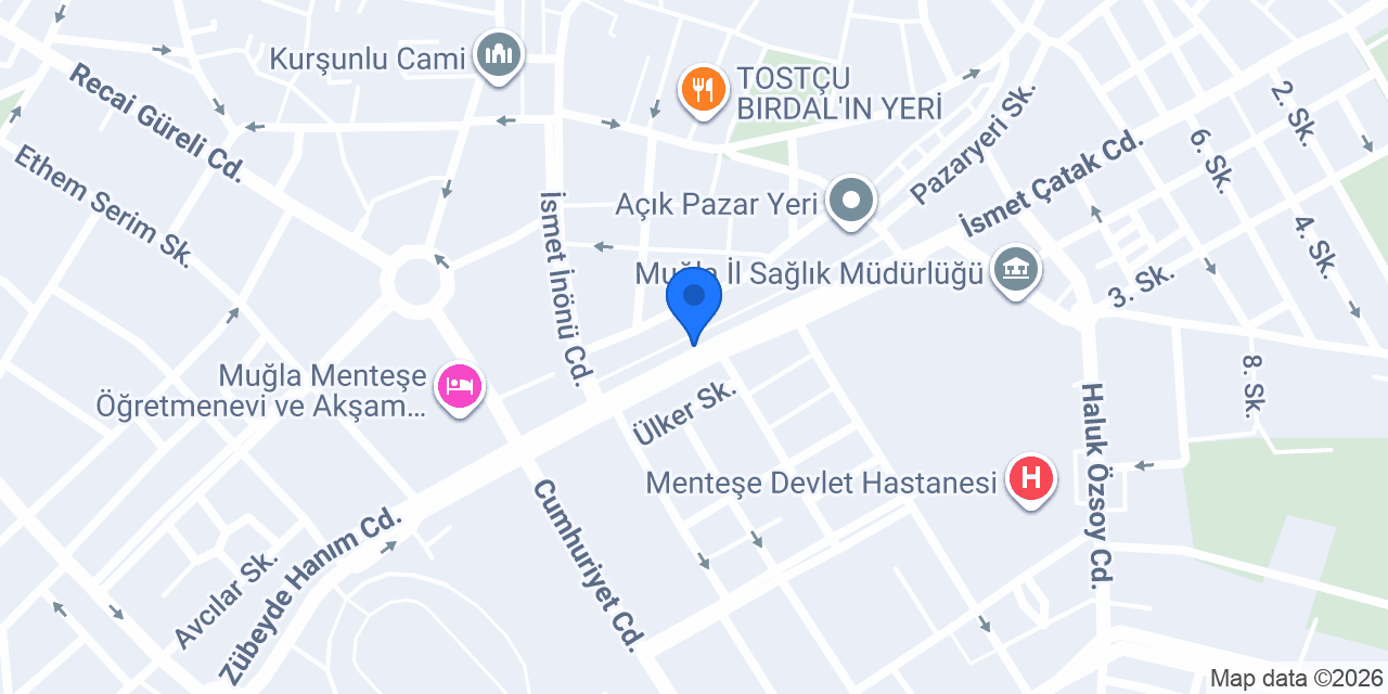 ERSIN ERKEK KUAFORU konumu