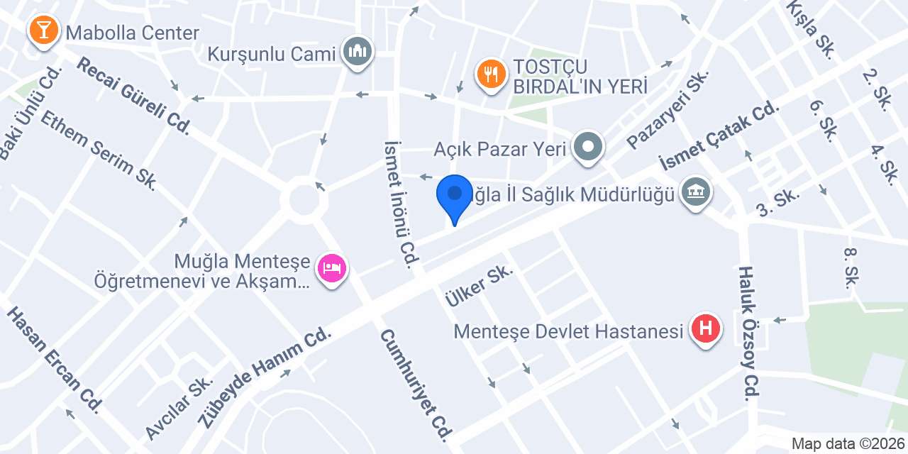 Kibaroğlu et ve et ürünleri konumu