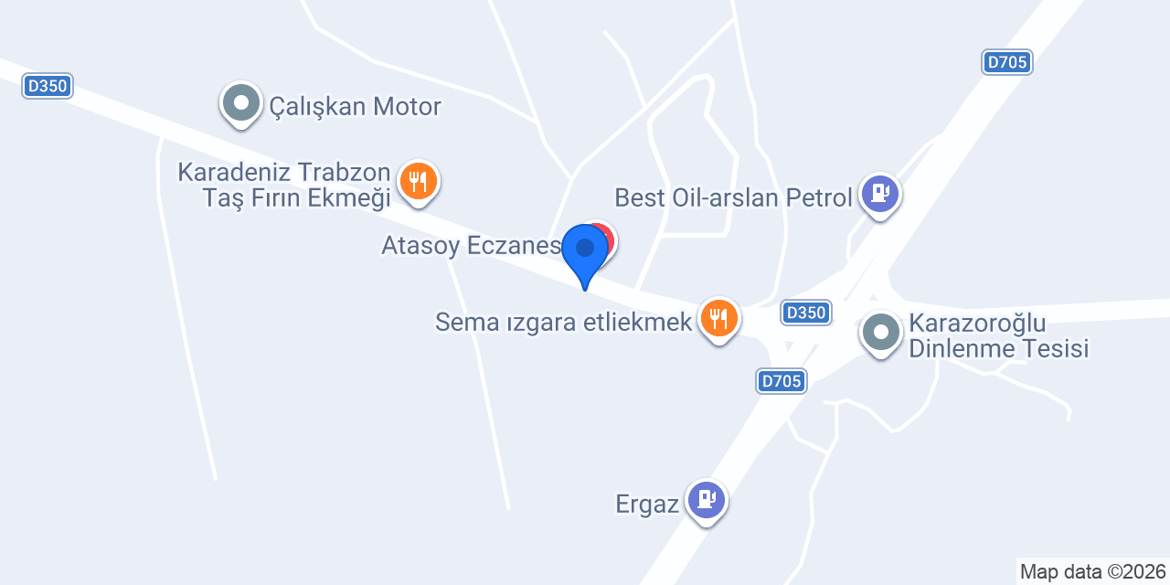 Bereket Fırını mustafa atmaca konumu