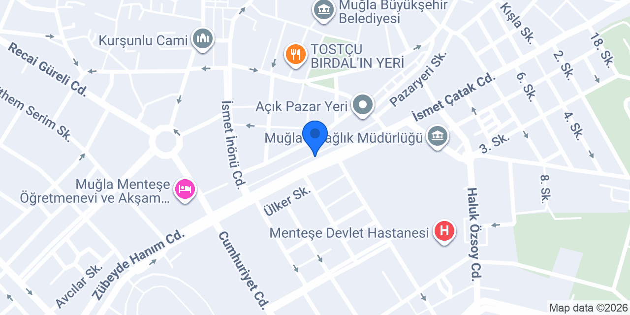 Nur Çiçekçilik konumu