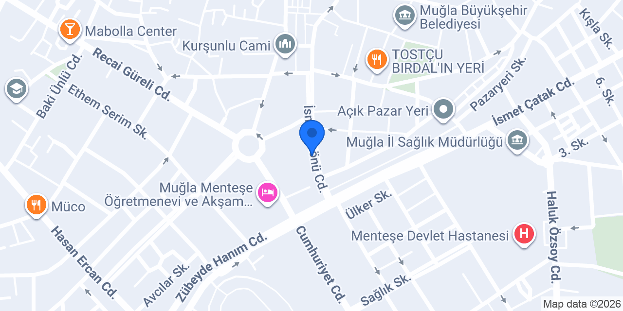 Fizyo Centro Fizyoterapi Merkezi konumu