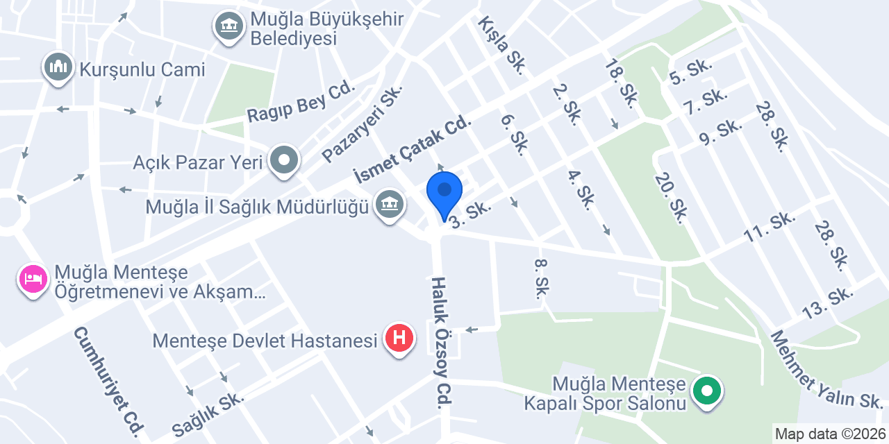 Muğla Eczanesi konumu