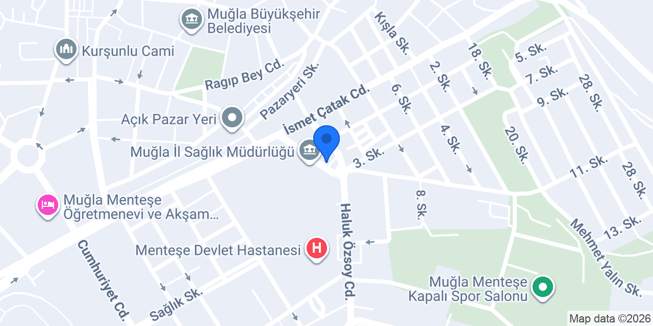 Yamasan Eczanesi konumu