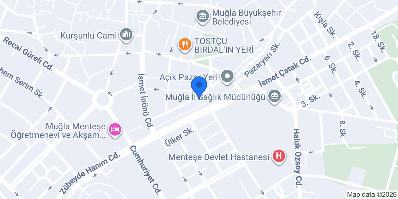 Keskin Erkek Kuaförü konumu