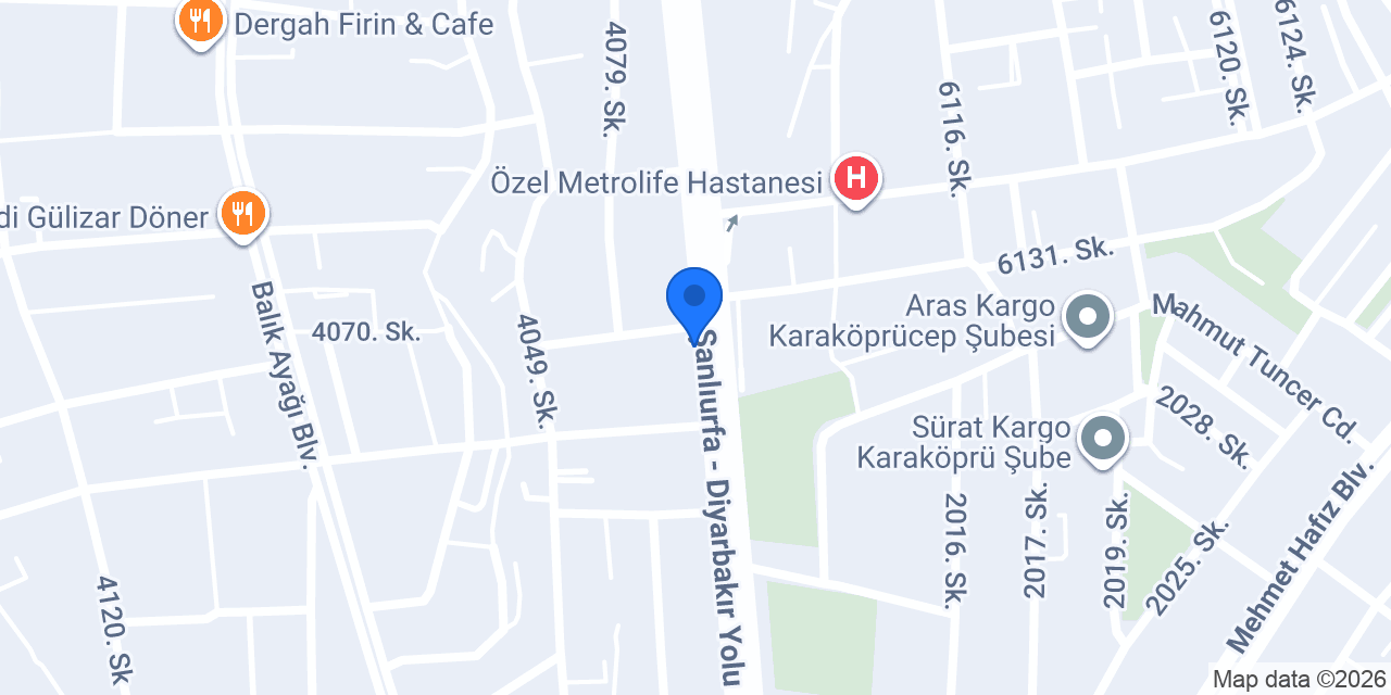 Metropol Mobilya konumu