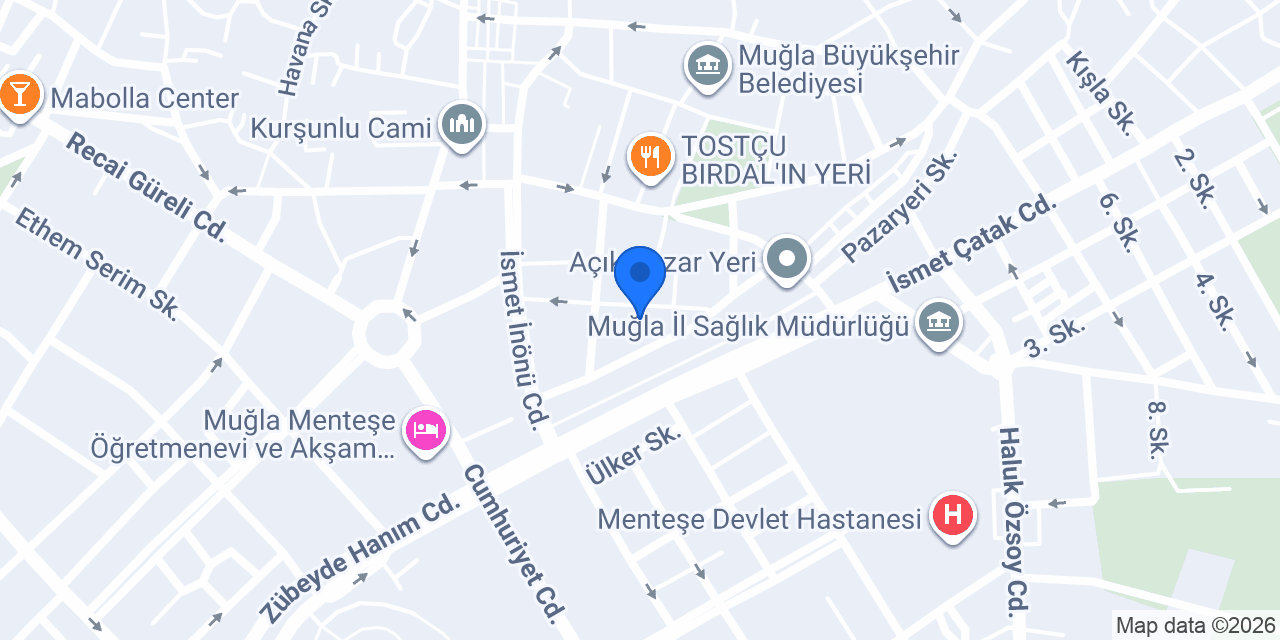 incik Boncuk Evi konumu