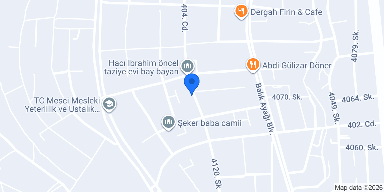 DAMAK AİLE KASABI konumu
