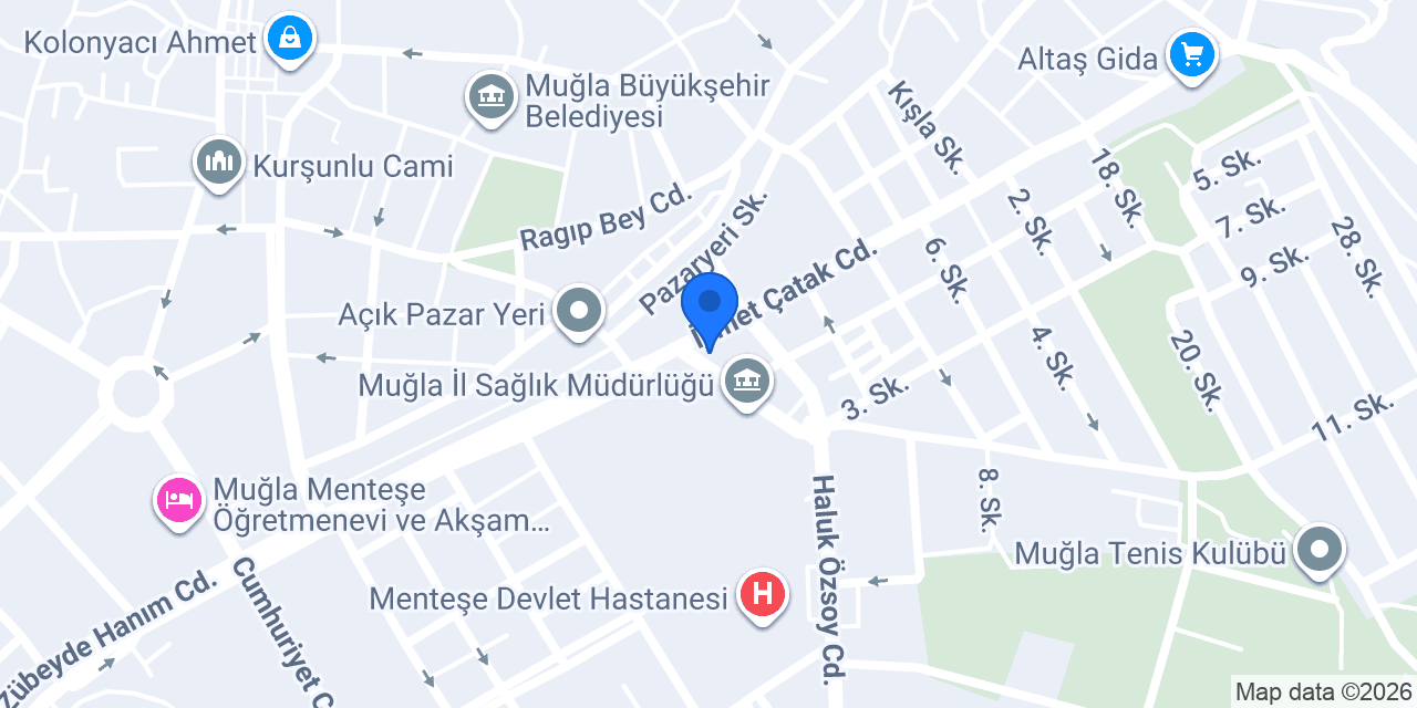 Diş Hekimi RABİA ÖZCAN konumu
