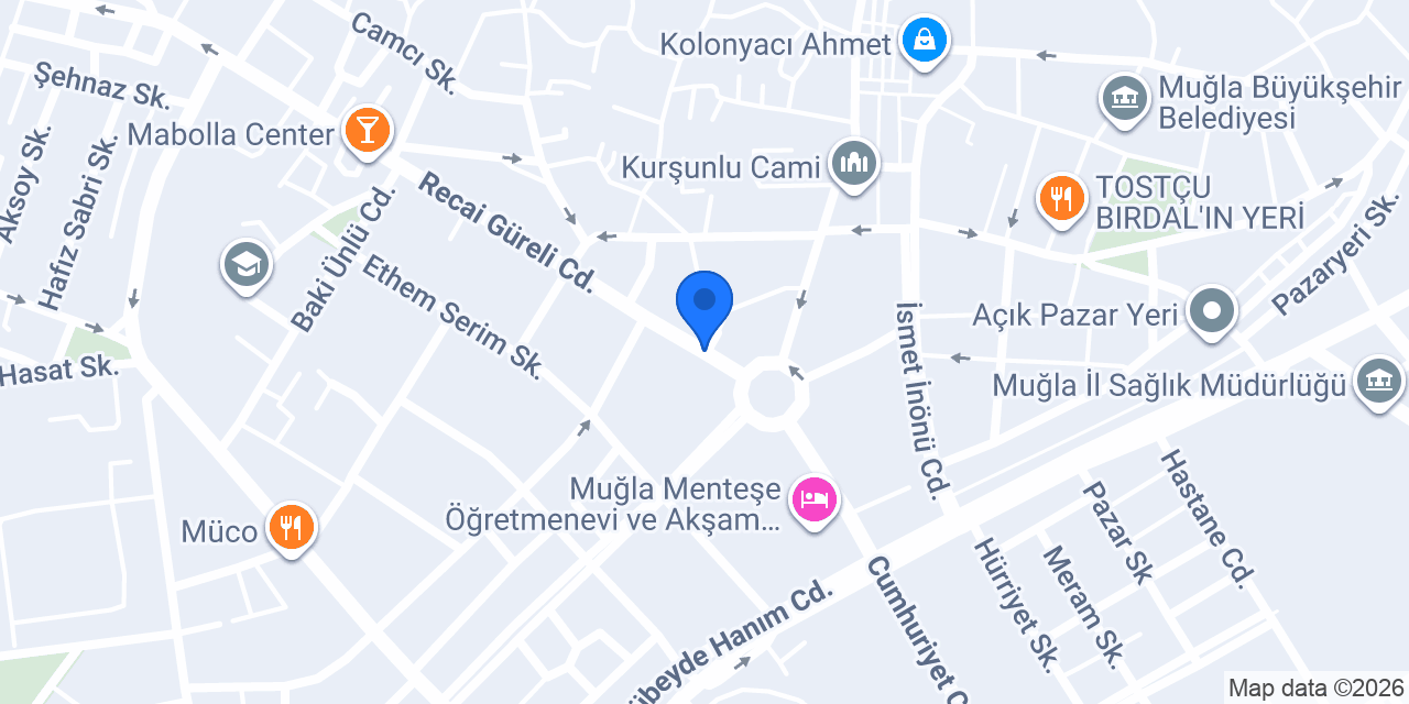 Rayana Hotel konumu