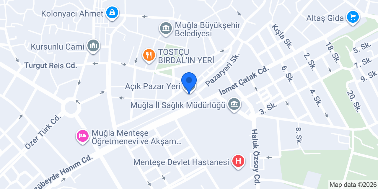 YAŞAR TİCARET konumu