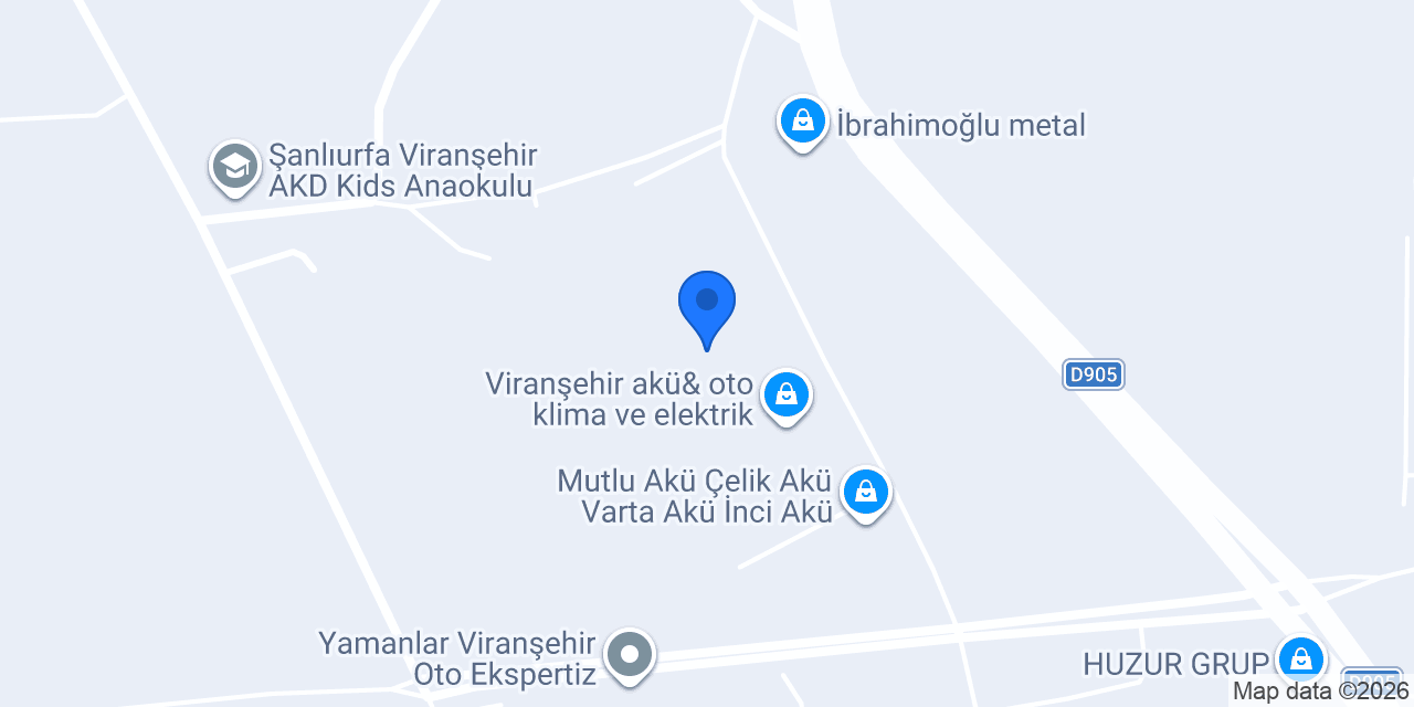 ERCAN OTO AKSESUAR konumu