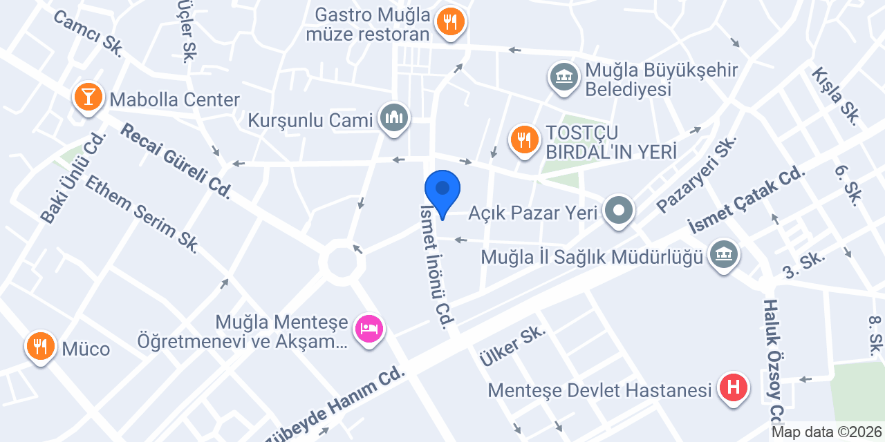 Anadolu Sigorta Muğla Acenteliği - ÇOLAKOĞLU konumu