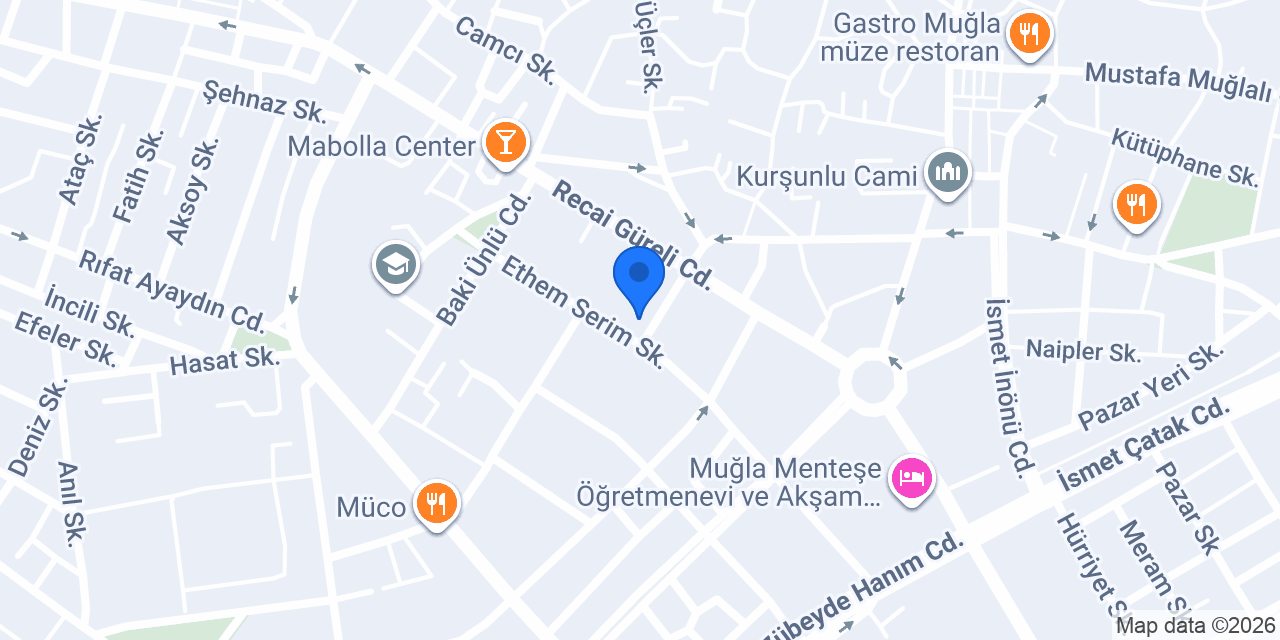 Berfin Market konumu