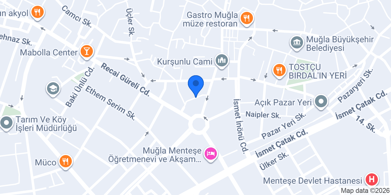 SMMM ÖZER ULUGEDİK konumu