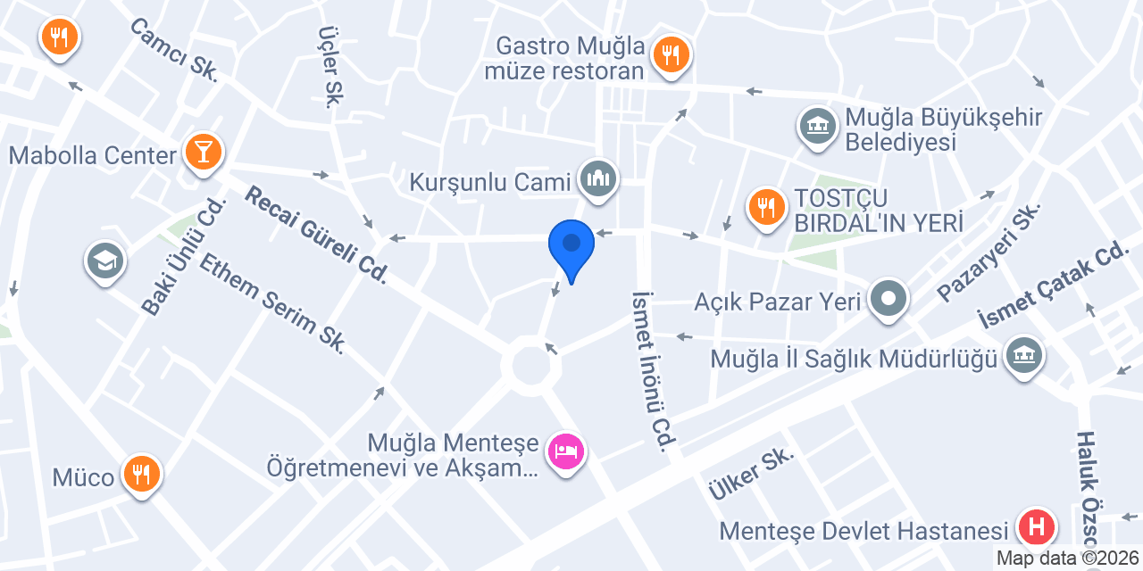 Atatürk İlköğretim Okulu konumu